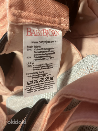 BabyBjörn Baby Carrier One kandekott sling (foto #3)
