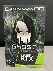 Non-LHR Gainward GeForce RTX 3060 Ghost (1 foto / 3)
