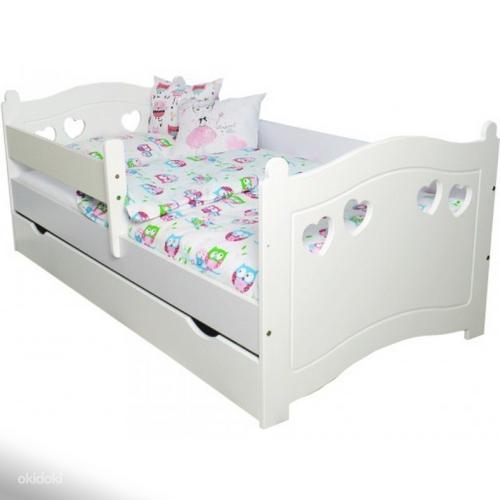 Кроватки детские, 160X80 AURA + матрас + ящик, новые (фото #1)