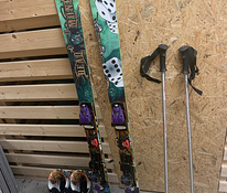 Горные лыжи для фристайла + ботинки № 43 Nordica