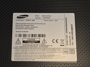 Телевизор Samsung 40" (4 фото из 4)