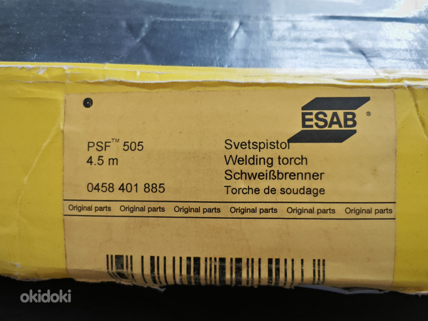 Сварочная горелка Esab PSF505 4.5M (фото #2)