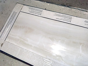 Keraamiline seinaplaat, pärlmutter-toonis (30x60 cm) (2 foto / 5)