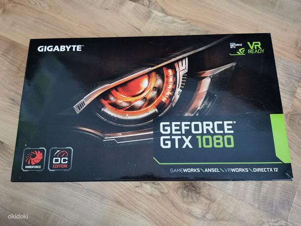 Gigabyte GTX 1080 Windforce OC 8G graafikakaart 8GB (foto #1)
