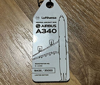 Aviationtag Lufthansa Airbus A340 Lennuk