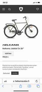 Helkama Jääkäri - 3 /26” - kerget hooldust vajab ! (2 foto / 8)