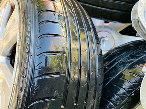Шины 195/ 50 R16 (использовались в течение двух сезонов) + диски Citroën (7 фото из 7)
