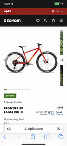 Maastikuratas Sonder Frontier 29” ( …185cm )! (7 foto / 7)