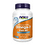 Now Foods Omega-3 Fish Oil Рыбий жир 100 Softgels (фото #1)