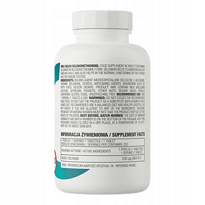 OstroVit Selenium Селен 220 tabs (2 фото из 2)