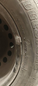 Bridgestone suverehvid - 195/65 R15 rehvid + veljed (3 foto / 6)