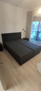 Pesukastiga kontinentaalvoodi 160x200 (1 foto / 4)