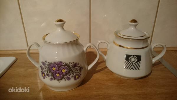 Сахарница Рижский фарфоровый завод