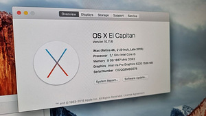 iMac Late 2015 Retina 4k (4 foto / 6)