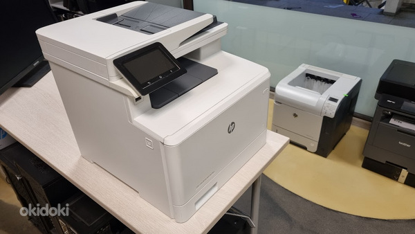 Принтер HP Color LaserJet Pro MFP M477fnw (фото #1)