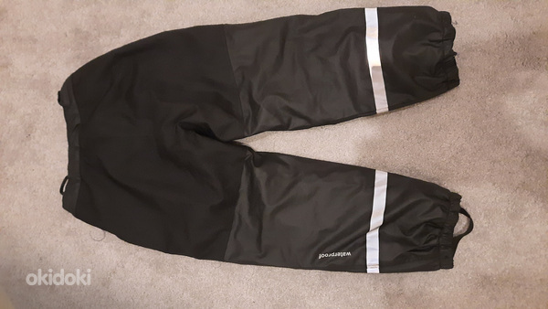 Резиновые брюки с флисовой подкладкой s120 (фото #2)