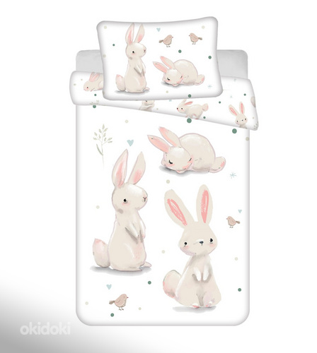 Постельное белье ЗАЙЦЫ 100×135 см