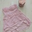Roosa pidulik kleit, suurus 36, uus (foto #1)