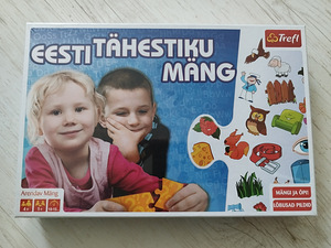 Игра с эстонским алфавитом, новая (в упаковке)