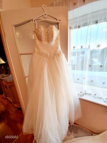 Свадебное платье Anna-Bella, регулируемый корсет (фото #1)