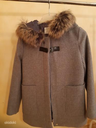 Шерстяное пальто Zara для девочек (фото #1)