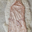 Сверкающее праздничное платье с блестками, размер М (фото #3)