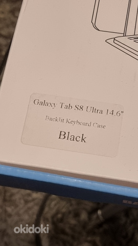 Samsung Tab S8 Ultra klaviatuur UUS jõulukink pakendis (foto #3)