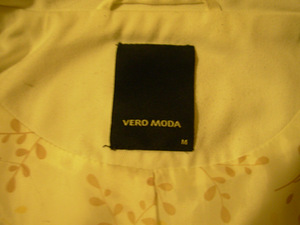Jope valge/pruun, uus, suurus M (4 foto / 6)