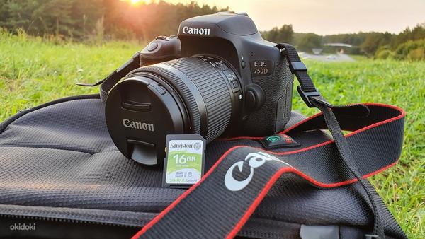 Canon EOS 750D + EFS 18-55 mm lens (фото #1)