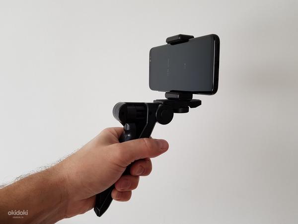 Universālais tālruņa turētājs mini statīvs - Selfie Stick (foto #1)