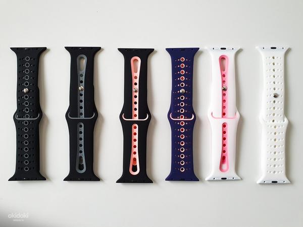 Силиконовые браслеты для Apple Watch (фото #1)