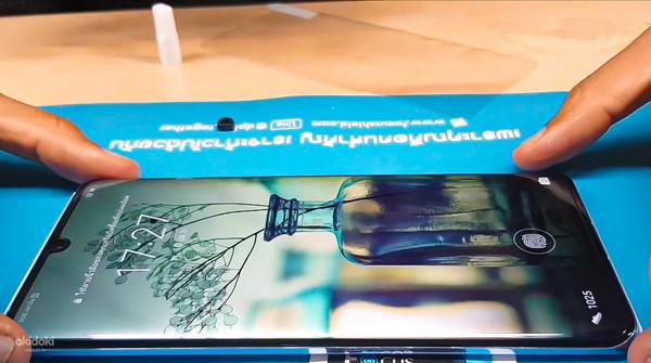 Защитные стекла для телефонов Huawei с УФ клеем (фото #5)