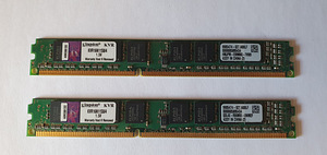 Kingston 2 x 4GB 1600MHz PC3-12800 DDR3 RAM