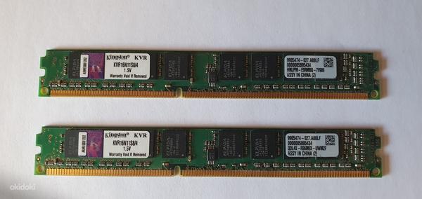 Kingston 2 x 4 ГБ 1600 МГц PC3-12800 DDR3 RAM (фото #1)