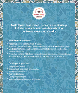 Otsime Teenindajat