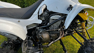Yamaha Raptor 660R zx9r с двигателем 106 кВт (7 фото из 9)