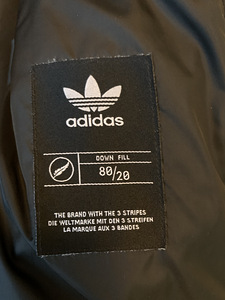 Adidas теплый пуховик (4 фото из 5)