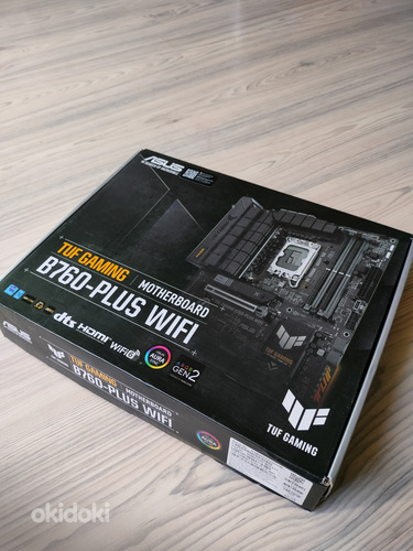 ASUS TUF GAMING B760-PLUS WIFI LGA1700 DDR5 материнская плата