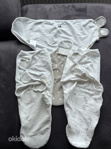 Komplekt mähkmeid (swaddle) imikutele vanuses 0 kuni 3 kuud