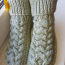 Носки-тапочки ручной работы (фото #5)