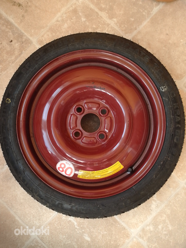Запасное колесо 4х100 (докатка) DUNLOP