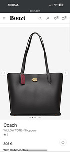 Coach Willow Tote bag Black (5 foto / 5)