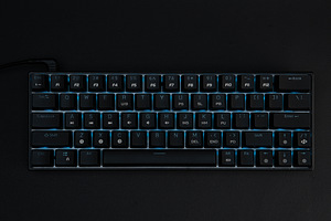 Klaviatuur Dierya DK63 Bluetooth, Red switch, RGB (2 foto / 3)