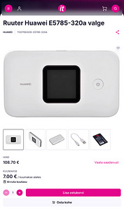 WiFi Huawei E5785, Cat 6 (3 foto / 3)