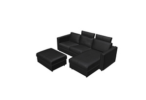 IKEA VIMLE nahast 3-kohaline diivan (1 foto / 9)