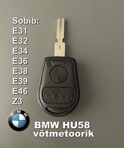 BMW võtmetoorik HU58 - sobib E31/E32/E34/E36/E38/E39/E46/Z3