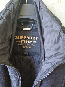 Stiilne meeste mantel Superdry XL (2 foto / 3)