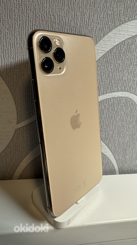 Apple iPhone 11 Pro Max 256 Гб золотой аккумулятор 100% (фото #1)