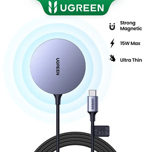 UGREEN 15W Magnetic Fast Wireless Qi laadija, MAGSAFE (3 foto / 3)