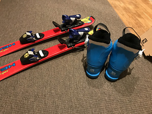 Mäesuusakomplekt 3-5a lapsele. Uus hind! (3 foto / 10)